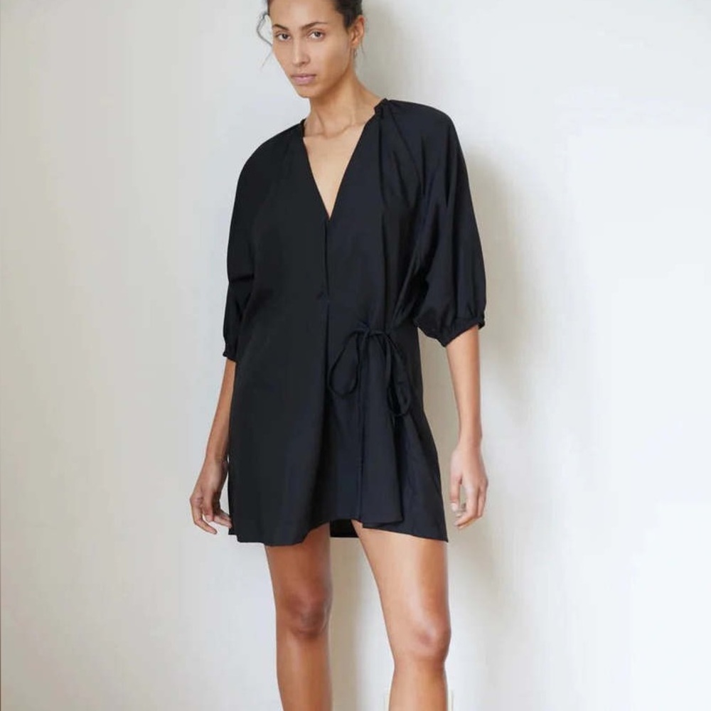 Deiji Studios Double Over Tie Dress